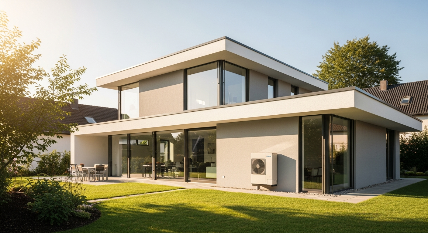 Wärmepumpe im Neubau – Die beste Heizung für moderne Häuser