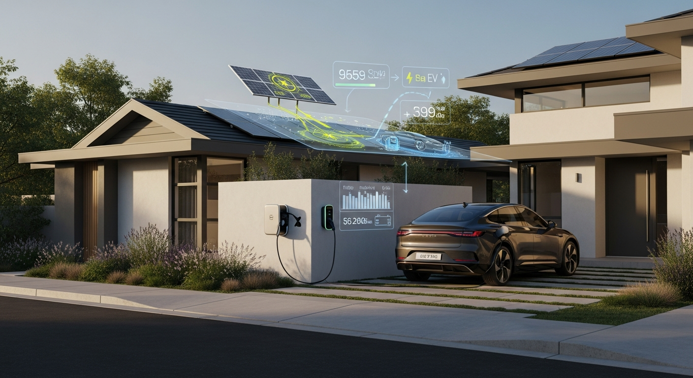 Eigenheim mit Wallbox und Solaranlage