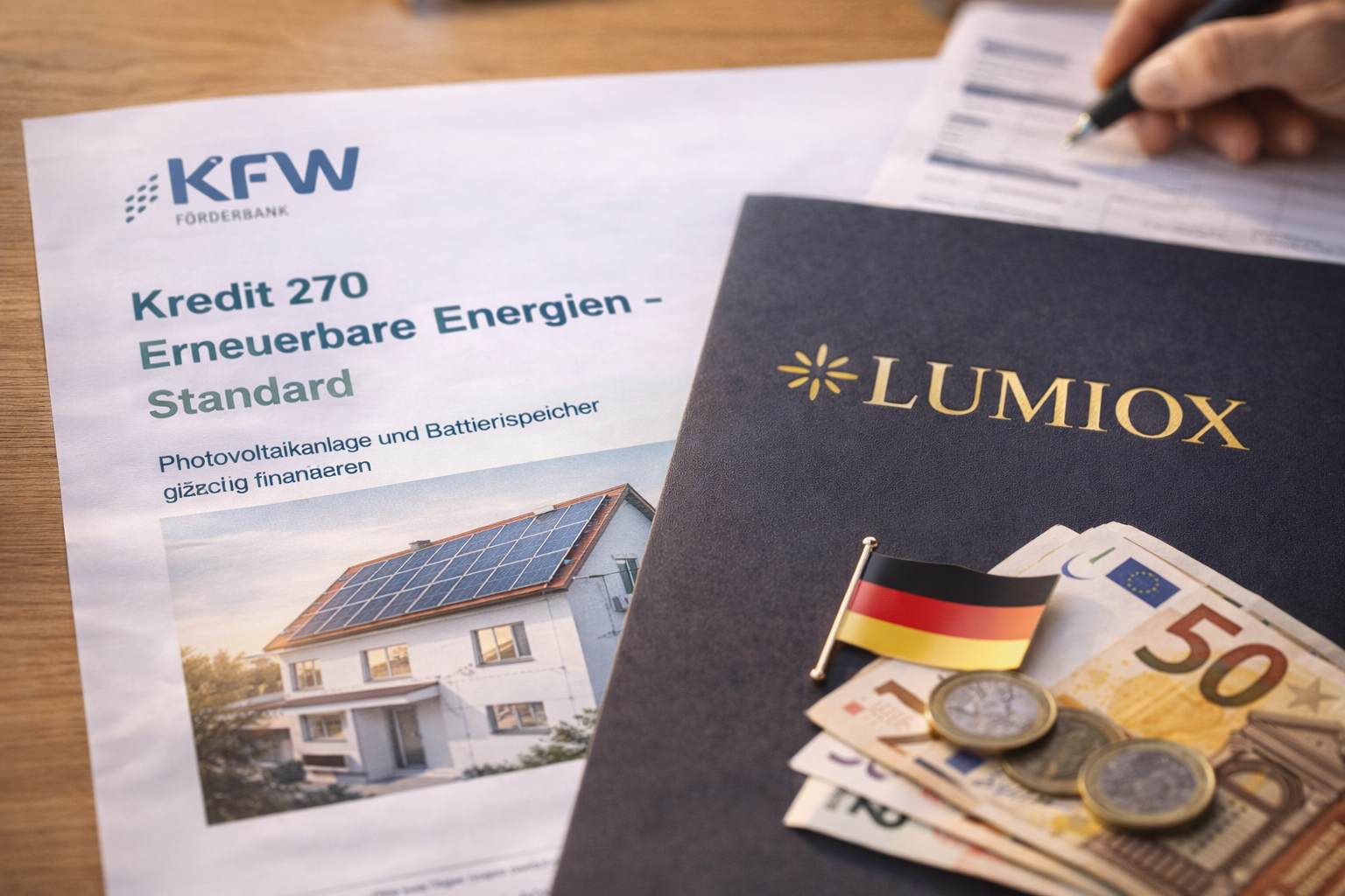 KfW Förderung für Photovoltaik und Batteriespeicher