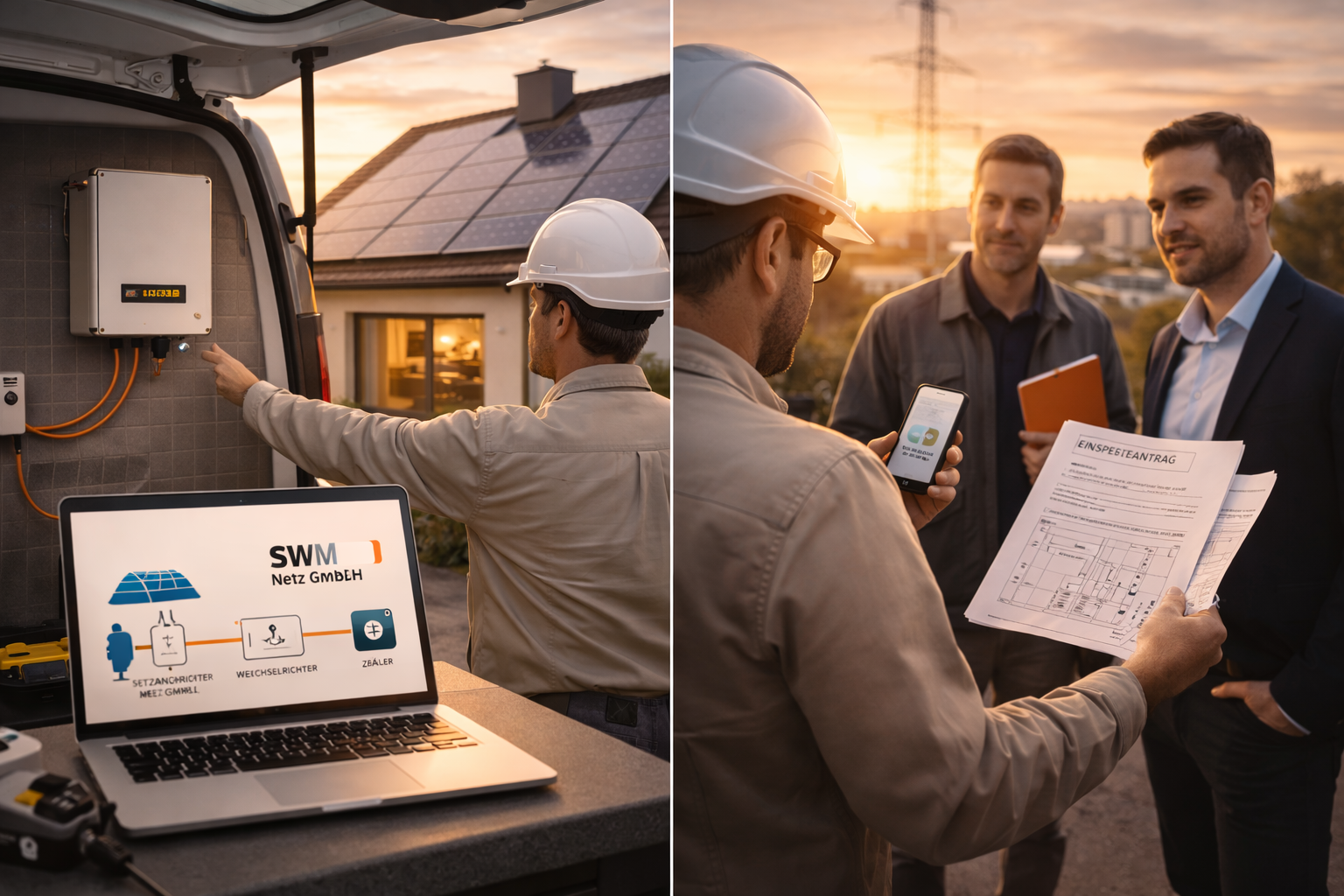 Netzanmeldung und Einspeiseantrag für PV-Anlage in München