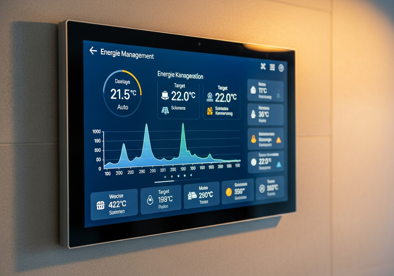 Wärmepumpen-Steuerung und Smart-Display