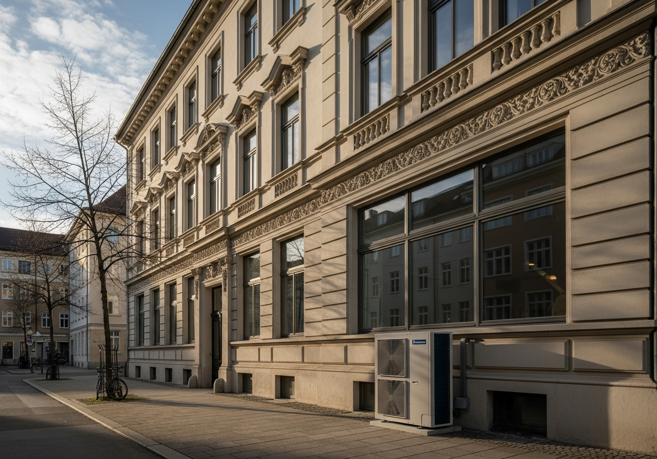 Altbau-Sanierung mit moderner Wärmepumpe